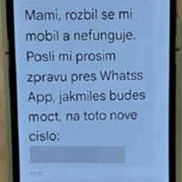 „Mami, rozbil se mi telefon.“ Podvodníci vylákali přes milion korun