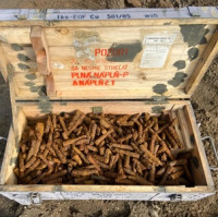 Téměř čtyři tisíce kusů letecké munice z druhé světové války zlikvidovali policejní pyrotechnici