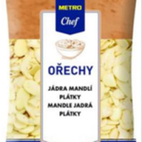 Varování před konzumací potraviny – Ořechy, jádra mandlí plátky