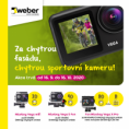 K chytré fasádě Weber, chytrá sportovní kamera! 