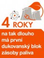 4 roky - na tak dlouho má první dukovanský blok zásoby paliva