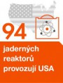 94 jaderných reaktorů provozují USA