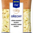 Varování před konzumací potraviny – Ořechy, jádra mandlí plátky